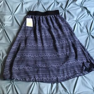 NWT xxs  lularoe lola skirt